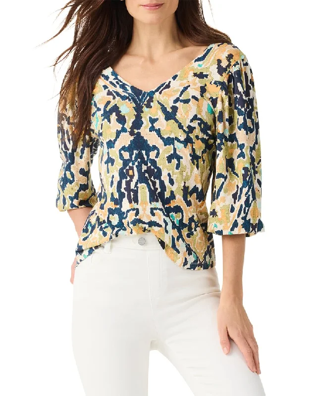 Eclectic Style Wardrobe NIC+ZOE Vineyard Glow Top