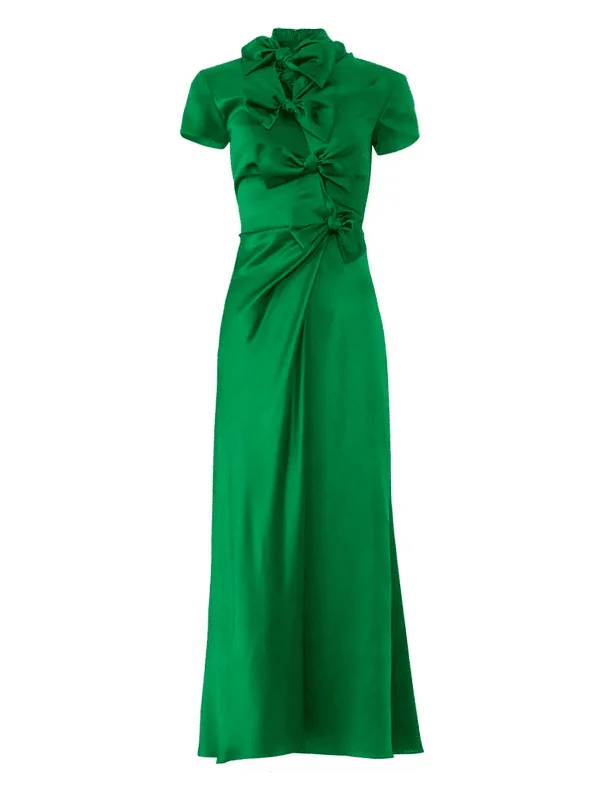 Women's Urban Fashion Kelly Dress in Emerald