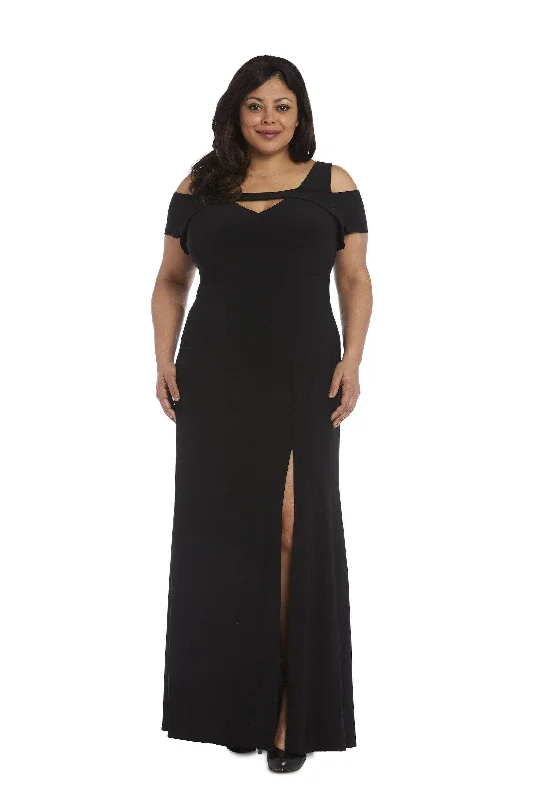 Chic Style Nightway 21519W - Cutout Accent Sheath Evening Dress