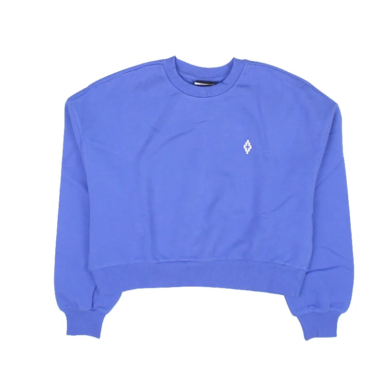 Casual Yet Stylish Separates Blue PATCH REGULAR CREWNECK