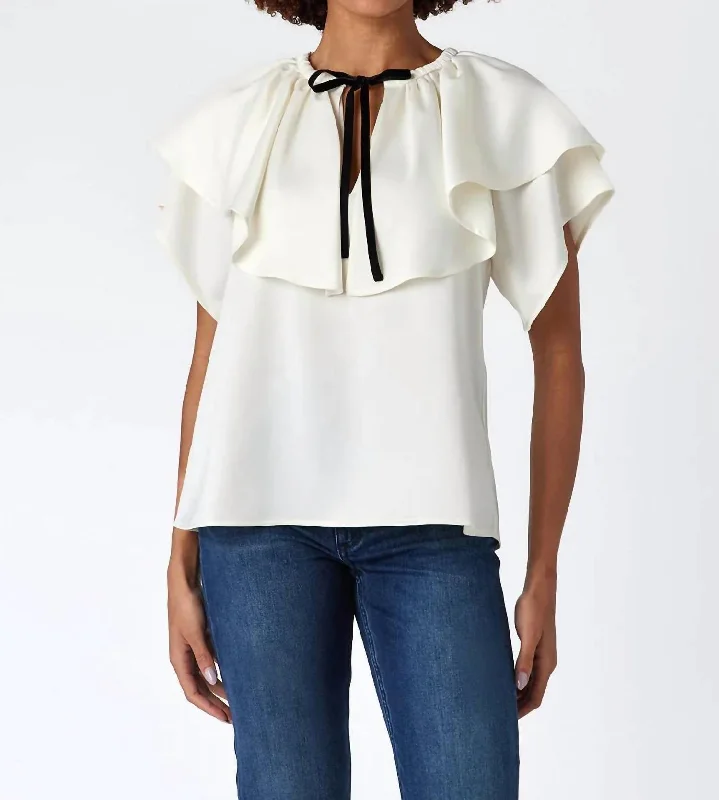 Casual Chic for Women Harlan Top In Marzipan