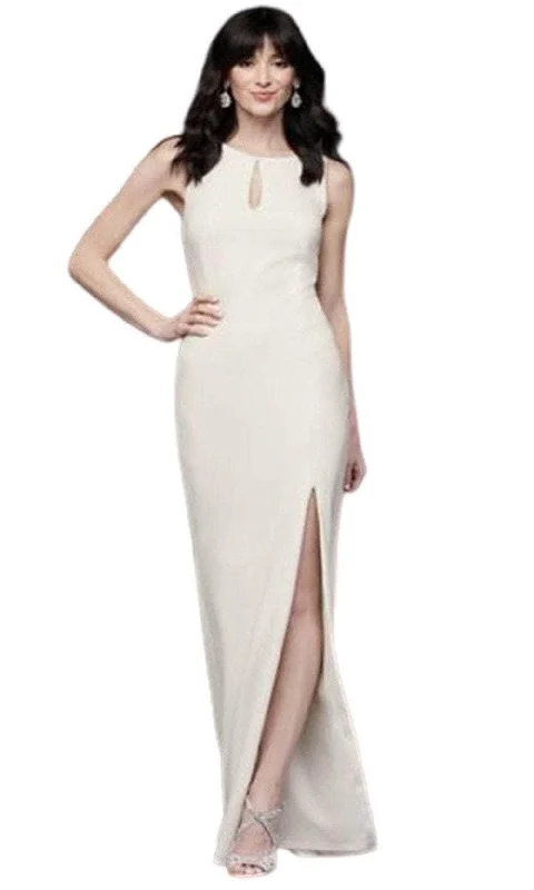 Daily Essentials Aidan Mattox MD1E203806 - Sleeveless High Slit Sheath Dress