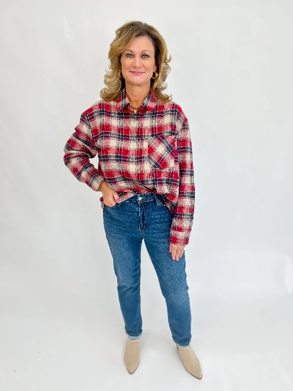 Business Casual Outfits Freedom Plaid Shirt