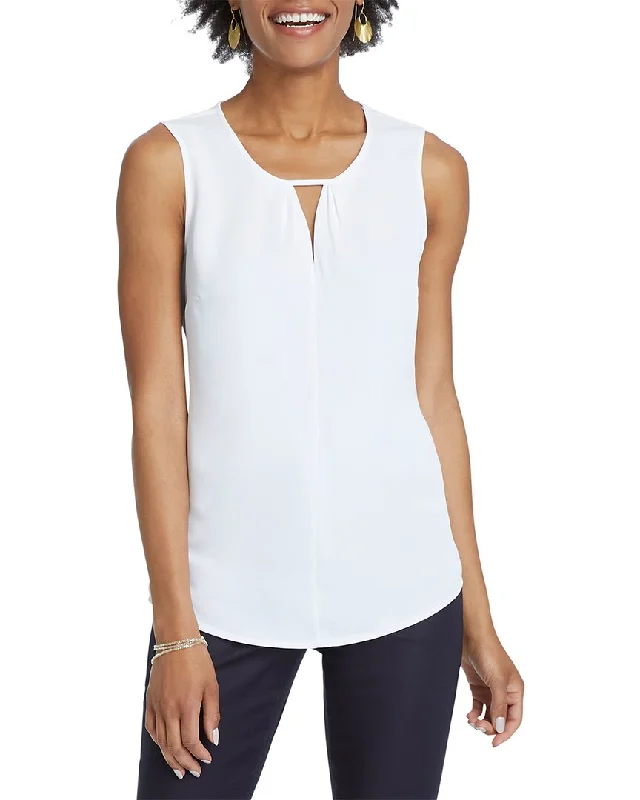 Dive Into Trendy Women's Fashion NIC+ZOE Petite Easy Keyhole Top