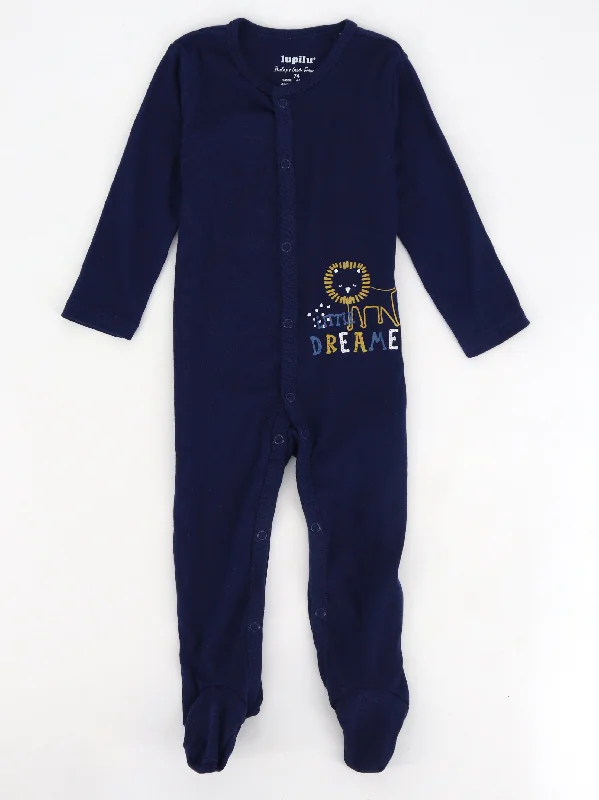 Exclusive Designer Collection Kids Boy's Graphic Printed Jumpsuit,Navy