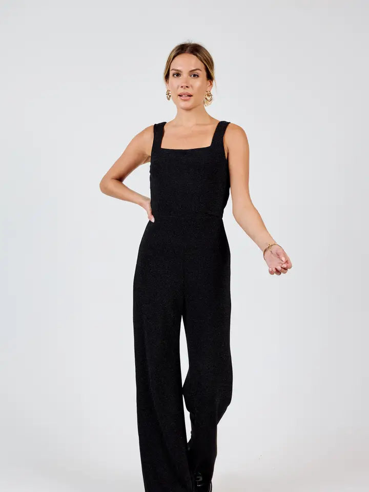 Your Timeless Wardrobe Awaits GUIDING SQUARENECK JUMPSUIT