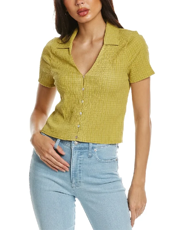 Premium Style Madewell Jandra Crinkle Shirt