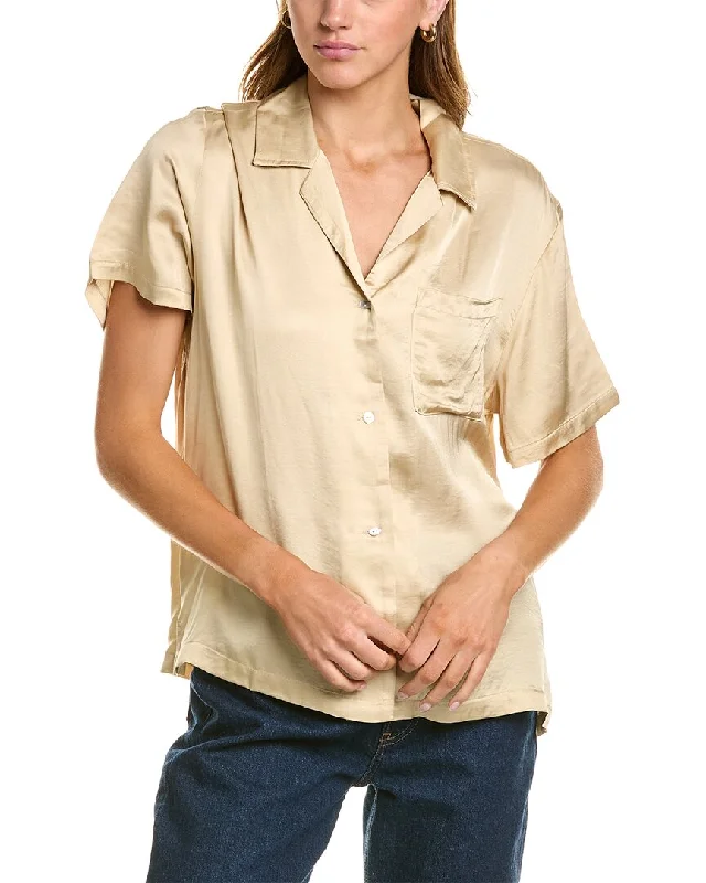 Fashionista Favorites DONNI. Donni Silky Shirt