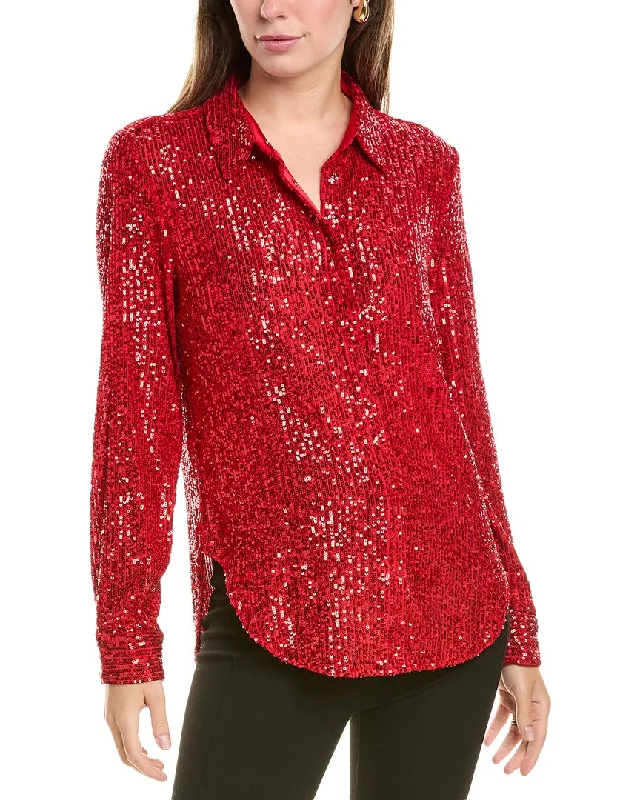 Day To Night Styles Vince Camuto Sequin Shirt