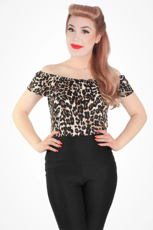 Casual Chic Senorita Top - Leopard XS-4XL #STL