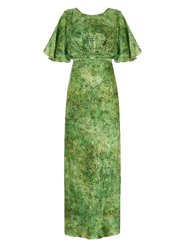 Online Impressions Boutique Winona Dress in Thistledown Verte