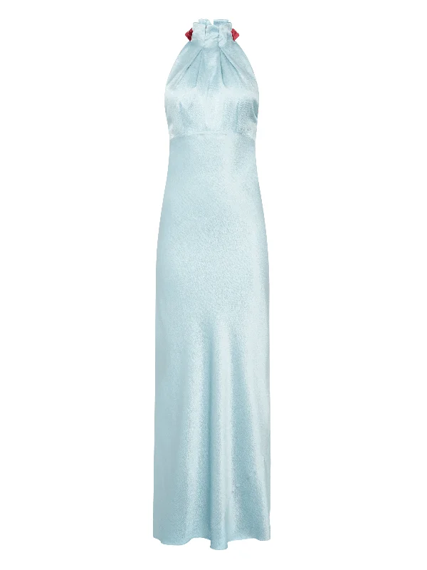 Trendy Urban Attire Michelle Dress in Glacier Blue