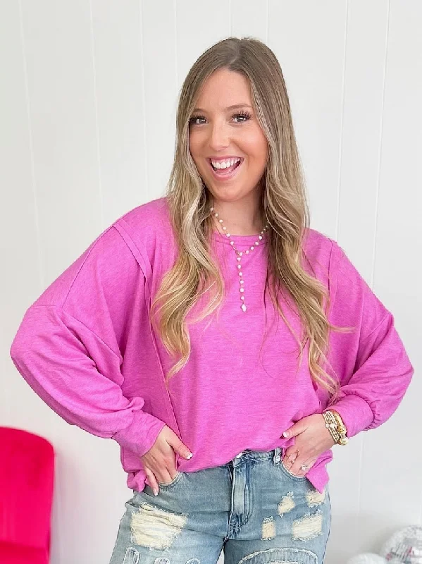 You'Ll Love Us Because Soft and Lovely Pink Top (Also in Plus)