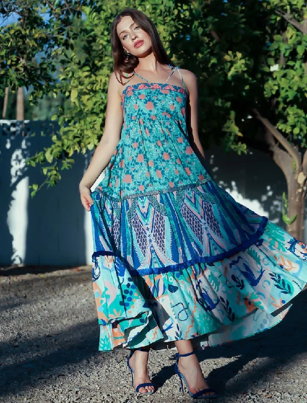 Chic Style June Tiered Maxi Dress