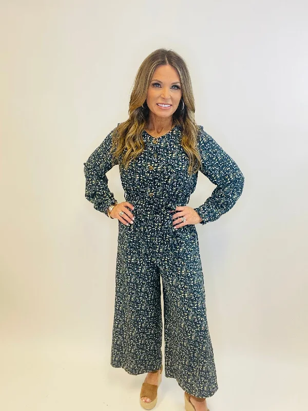 Fashion Essentials Can't Go Back Floral Jumpsuit