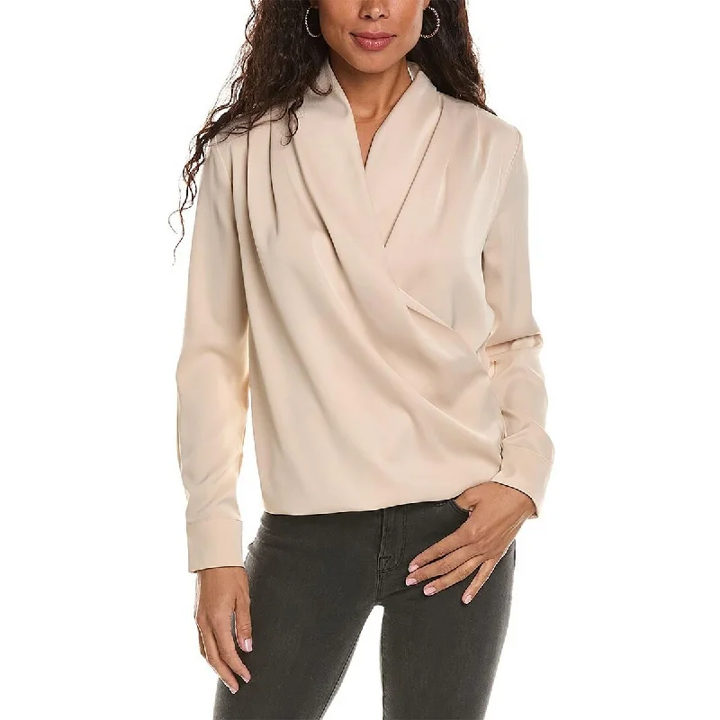 Additional Time-Limited Offers Womens Draped V-Neck Top