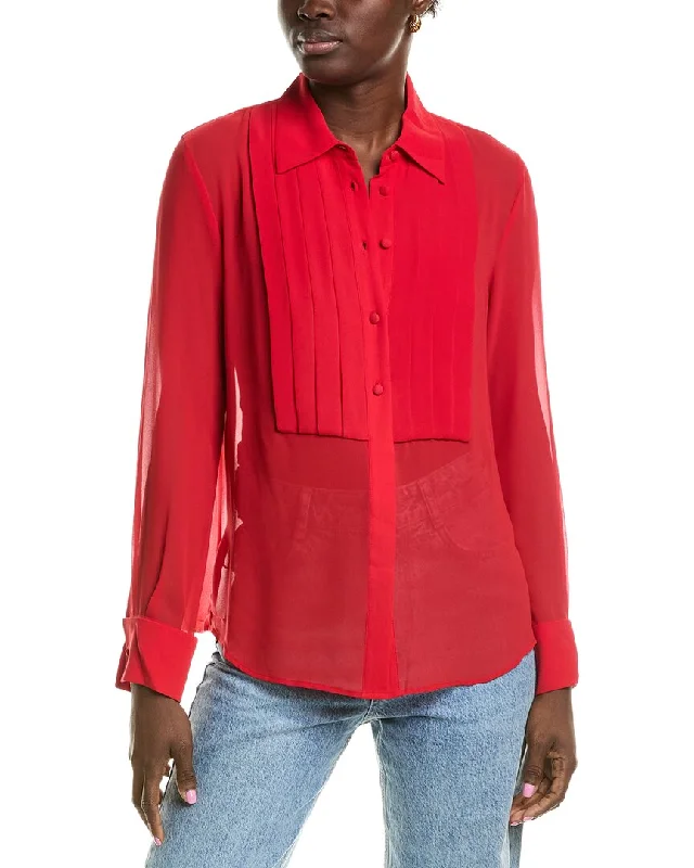 Latest Fashion BCBGMAXAZRIA Tuxedo Shirt