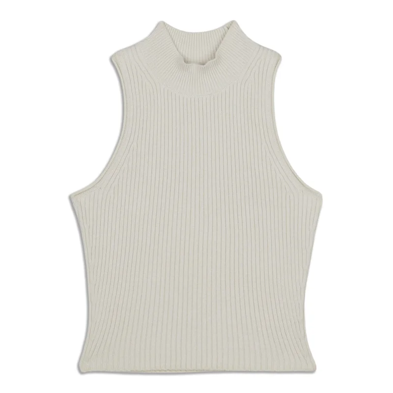 Women's Clothing Silk-Blend Knit Tank Top Sale