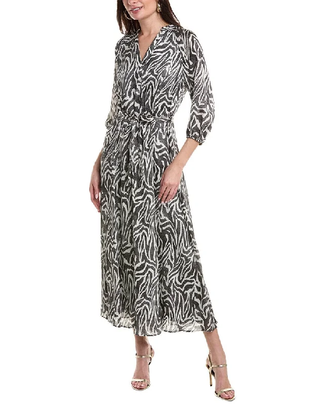 Sophisticated Style Vince Camuto Belted Maxi Dress