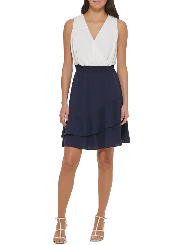 Exclusive Discount Womens Cocktail Short Fit & Flare Dress