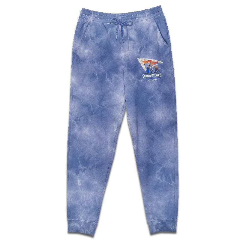 Trendy Casual Outfits 75th Anniversary Tie Dye Sweatpants