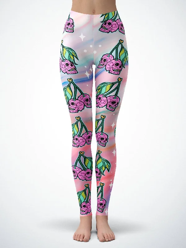 Women Online Clothing Boutiques Cherry Skull (Rainbow) Tights