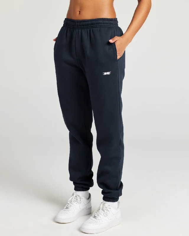 Daily Essentials Classic Trackpants - Navy