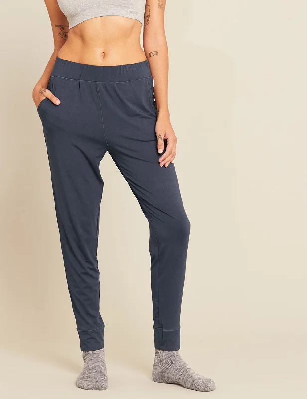 Elegant Fashion Downtime Slim Leg Lounge Pant - Storm