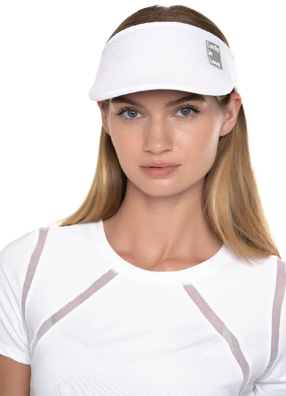 Women Apparel Lucky Logo Stretch Visor