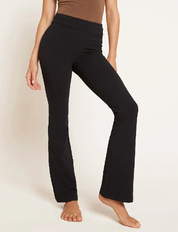 Holiday Special Offers Motivate High Waist Flare Pant - Black