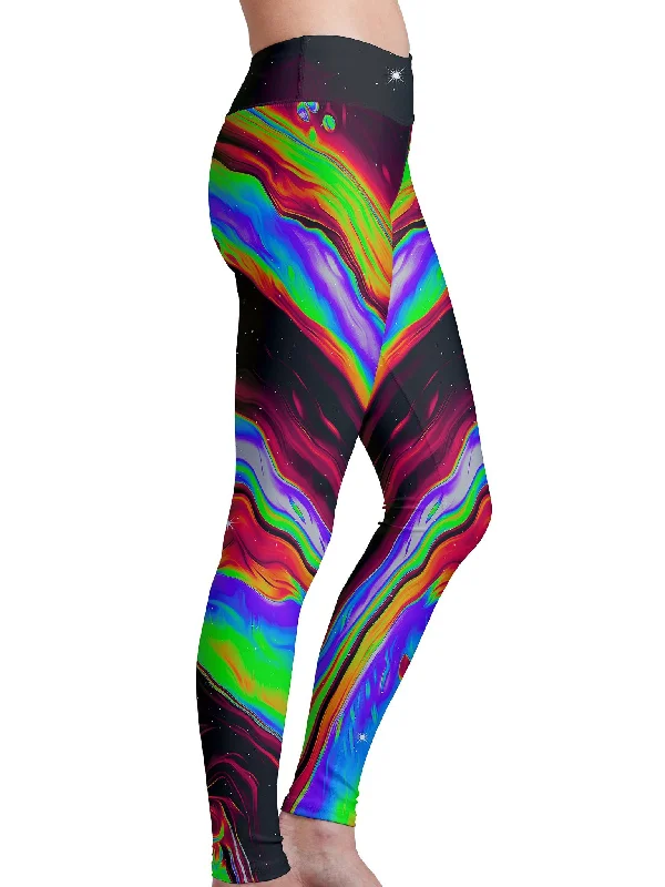 Fashion Women's Clothing Neon Venus Fly Trap Leggings