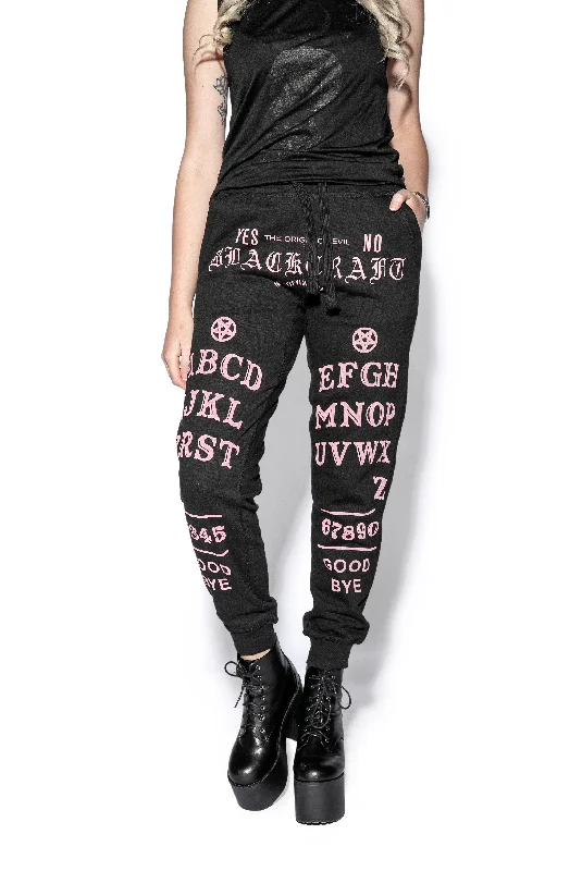 Innovate Your Wardrobe Ouija - Pink Print Joggers