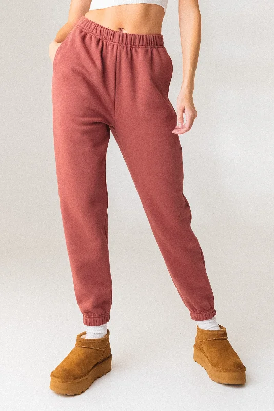 Exclusive Sale Vitality Uni Cozy Jogger - Rosewood