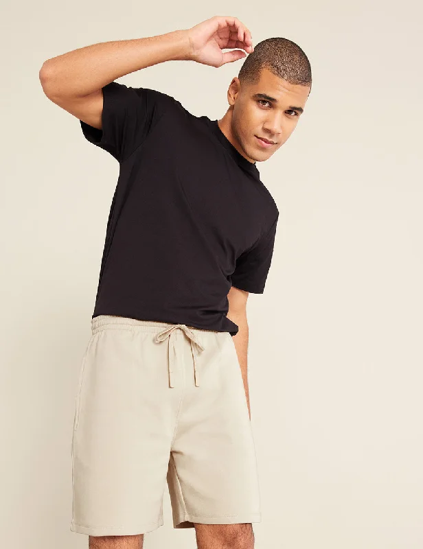 Trendy Boutique Online Unisex 6" Sweat Shorts - Sand