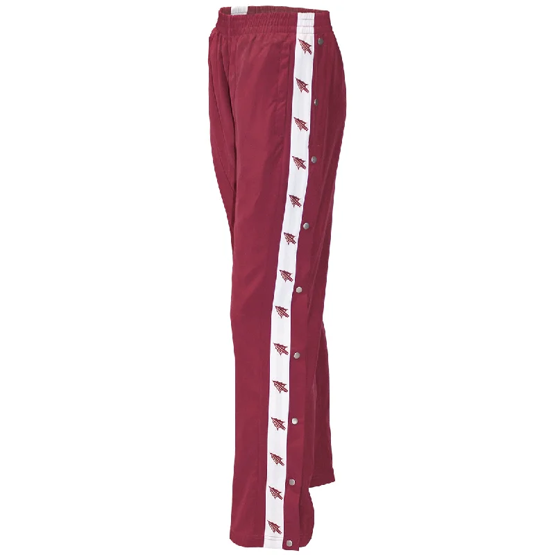 Clothing Online ZooZatz Women's Arrowhead Trim Snap Pant - Garnet