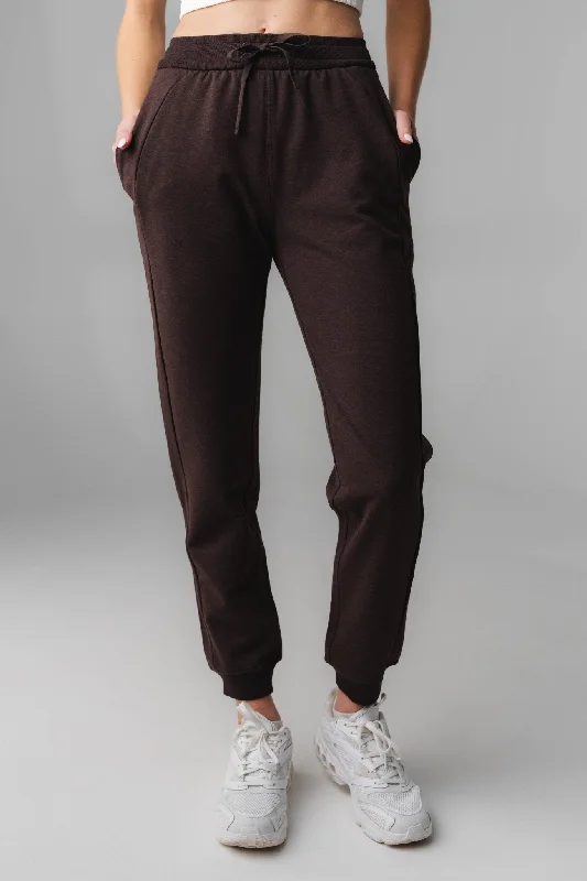 Stylish Savings Vitality Women's Studio Jogger V1 Fit - Espresso Marl