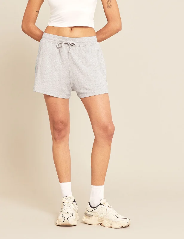 Women's Clothing Online Women's Weekend Sweat Shorts - Grey Marl