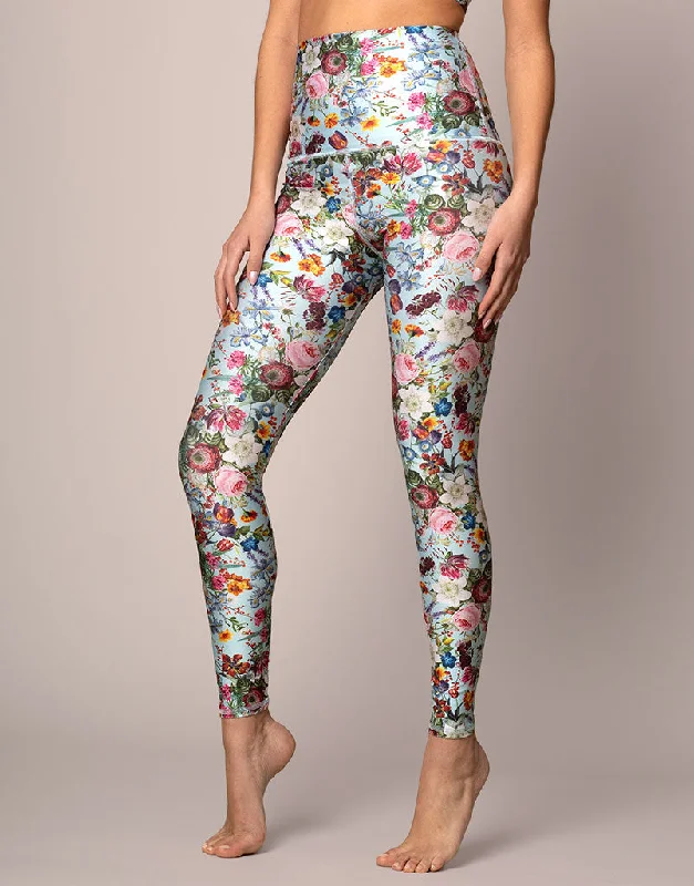 Trendy Online Boutiques Zoe Blue Floral Legging