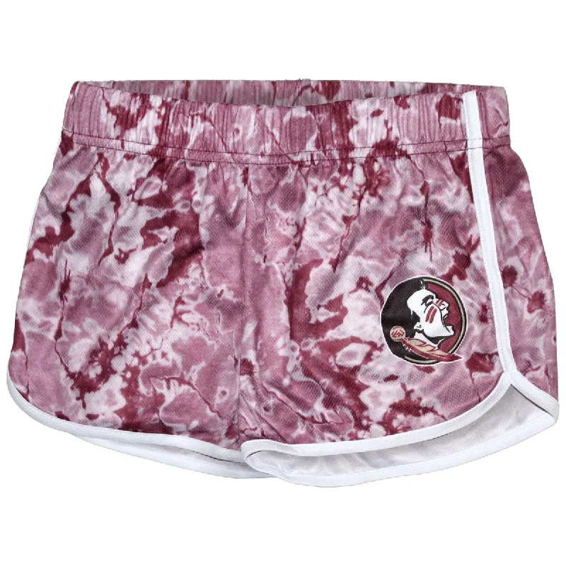 Discount Price ZooZatz Women's Seminole Logo Vapor Short - Garnet